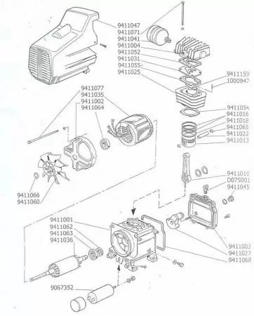 GASKET CARTER COV.BLM(7220001)