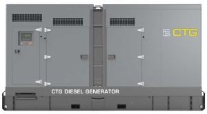 Дизельный генератор CTG 200C в кожухе  фото