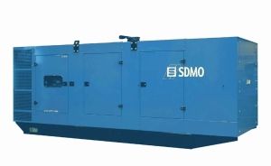 Дизельный генератор SDMO X1100 в кожухе  фото