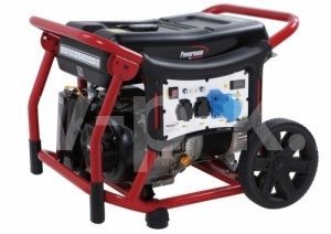 Бензиновый генератор PRAMAC Powermate 1-фазный WX 6200 #AVR #Wheel kit