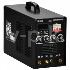 Сварочный инвертор TIG для аргонодуговой сварки БАРС Profi TIG 257 D