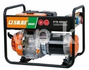 Бензиновый генератор Скат УГБ-6000Т Basic  Бензиновый генератор Скат УГБ-6000Т Basic  фото