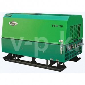Винтовой компрессор ATMOS PDP20 7 на салазках Винтовой компрессор ATMOS PDP20 7 на салазках фото