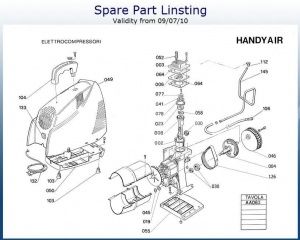 CONROD/P STON MACH.SP200 FUBAG HANDY MASTER KIT A610101 фото
