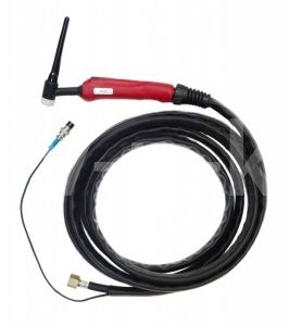 Aurora Горелка TIG 26 180A (35%), 3/8G, с упр. разъёмом 2pin, 8m Aurora Горелка TIG 26 180A (35%), 3/8G, с упр. разъёмом 2pin, 8m
