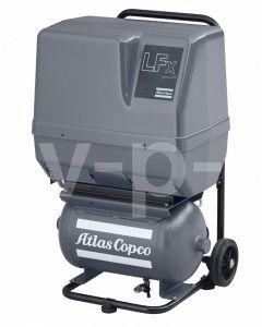 Поршневой компрессор Atlas Copco LFx 0,7 1PH на тележке с ресивером Поршневой компрессор Atlas Copco LFx 0,7 1PH на тележке с ресивером