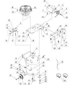 R 4141301600 Манометр D.50 мм, 1/4", 16 Bar (аналог 7110020000) для 100lb40b