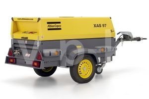 Винтовой компрессор Atlas Copco XAS 97 DD С ГЕНЕРАТОРОМ фото
