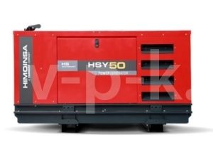 Дизельный генератор Himoinsa  HSY-50 T5 в кожухе увеличенный бак Дизельный генератор Himoinsa  HSY-50 T5 в кожухе увеличенный бак