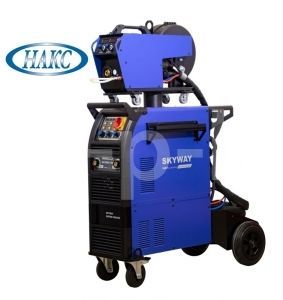 Сварочный полуавтомат инвертор MMA  SKYWAY 500 + выносной подающий, 5м, водяное охлаждение