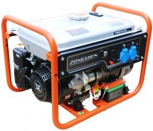 Бензиновый генератор Zongshen PB 5000 E  фото