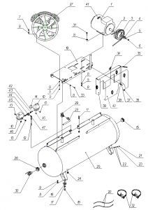 R 3101.00.00.301 Переходник 1/4"Mх3/8"F (аналог 4151600001) для 500v90TБ фото