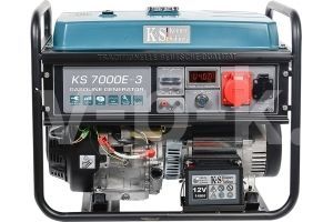 Бензиновый генератор Konner&Sohnen KS 7000E-3  фото