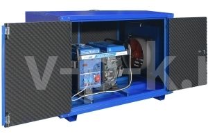 Дизельный генератор  SDG 10000ES ATS в шумозащитном кожухе