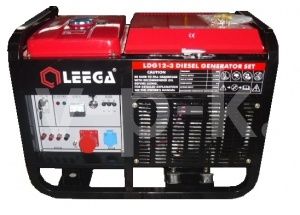 Дизельный генератор Leega LDG12 3 фазы Дизельный генератор Leega LDG12 3 фазы
