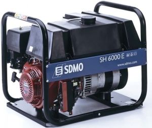 Бензиновый генератор SDMO SH 6000E  фото