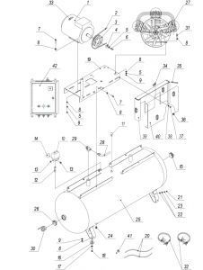 R 3106.00.00.500-01/600 Решетка в сборе для 500lb75Т