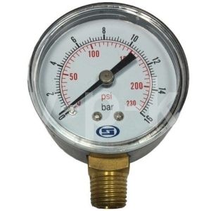 R 4141301600 Манометр D.50 мм, 1/4", 16 Bar (аналог 7110020000) для 100v80 фото