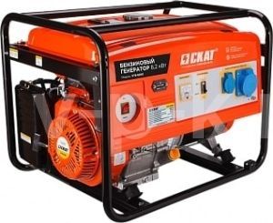 Бензиновый генератор Скат УГБ-8200Е АВТО  фото