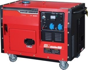 Бензиновый генератор Амперос LT7500CLE стартер в кожухе  Бензиновый генератор Амперос LT7500CLE стартер в кожухе  фото