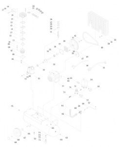 ALUMINUM GASKET FUBAG VCF - 50 CM3 (45681465) HS2065K14 фото