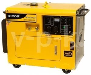 Бензиновый генератор  KGE12EW, бензогенератор  KGE12EW, бензиновая электростанция  KGE12EW