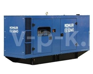 Дизельный генератор SDMO J200 в кожухе  фото