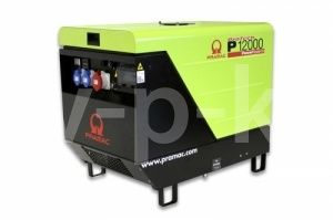 Бензиновый генератор PRAMAC P12000, 400/230V, 50Hz #CONN #DPP