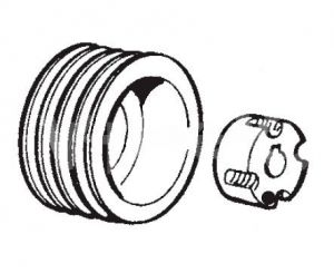 9076404 Втулка шкива компрессора ABAC 9076404 фото