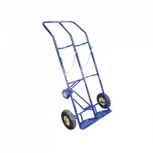 Noname Тележка для баллонов КП 2 (1кисл.+1проп.) (с литыми колёсами) фото