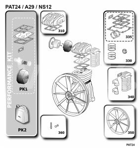 Комплект маховика