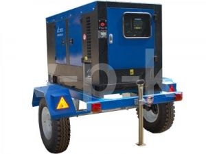 Дизельный генератор ТСС АД-50С-Т400-1РКМ7 РКМ на прицепе с АВР 022714, 022873, 033146, 036218 фото