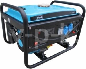 Бензиновый генератор Wert G 3000C  фото