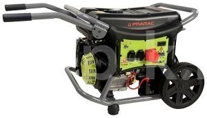 Бензиновый генератор PRAMAC WX6250ES, 400/230V, 50Hz #AVR #Wheel kit  фото