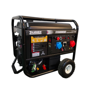 Бензиновый генератор Zammer S15000CX3 S15000CX3 передвижной фото