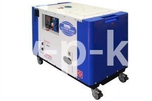 Дизельный генератор ТСС DGW-300ES в шумозащитном кожухе