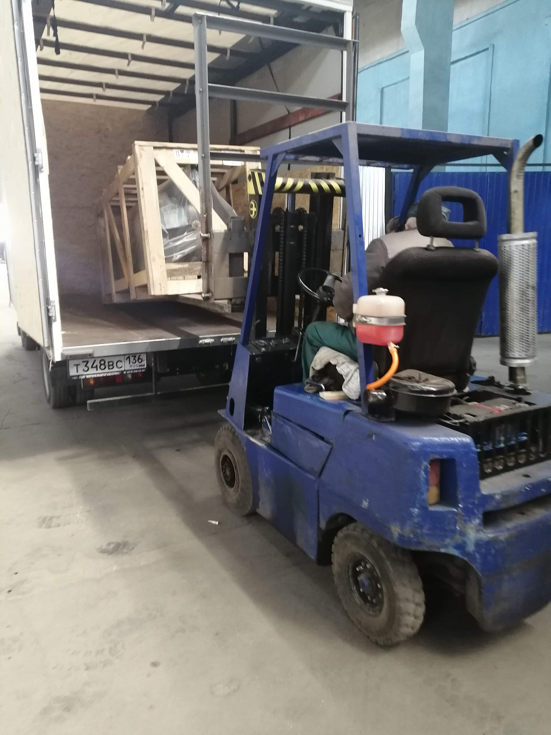 Отгрузка вертикального ресивера