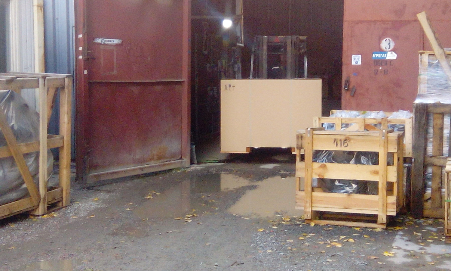 Отгрузка поршневого компрессора в регион