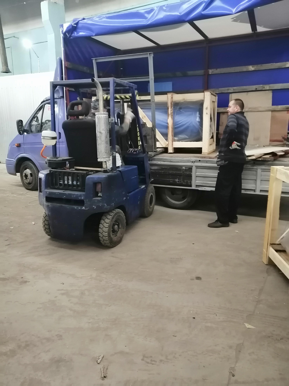 Отгрузка четырех ресиверов в Воронеже