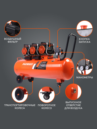 Поршневой компрессор  KDS 580 F100