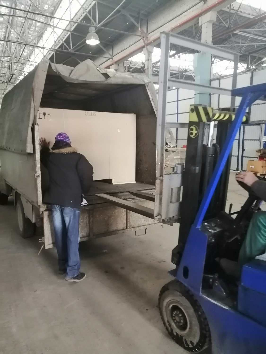 Отгрузка компрессора СБ4/Ф-270.LB75 в Воронеже