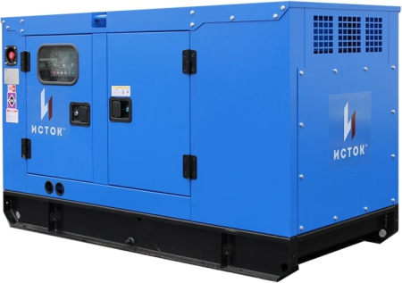 Дизельный генератор  АД12С-Т400-РПМ15 в кожухе