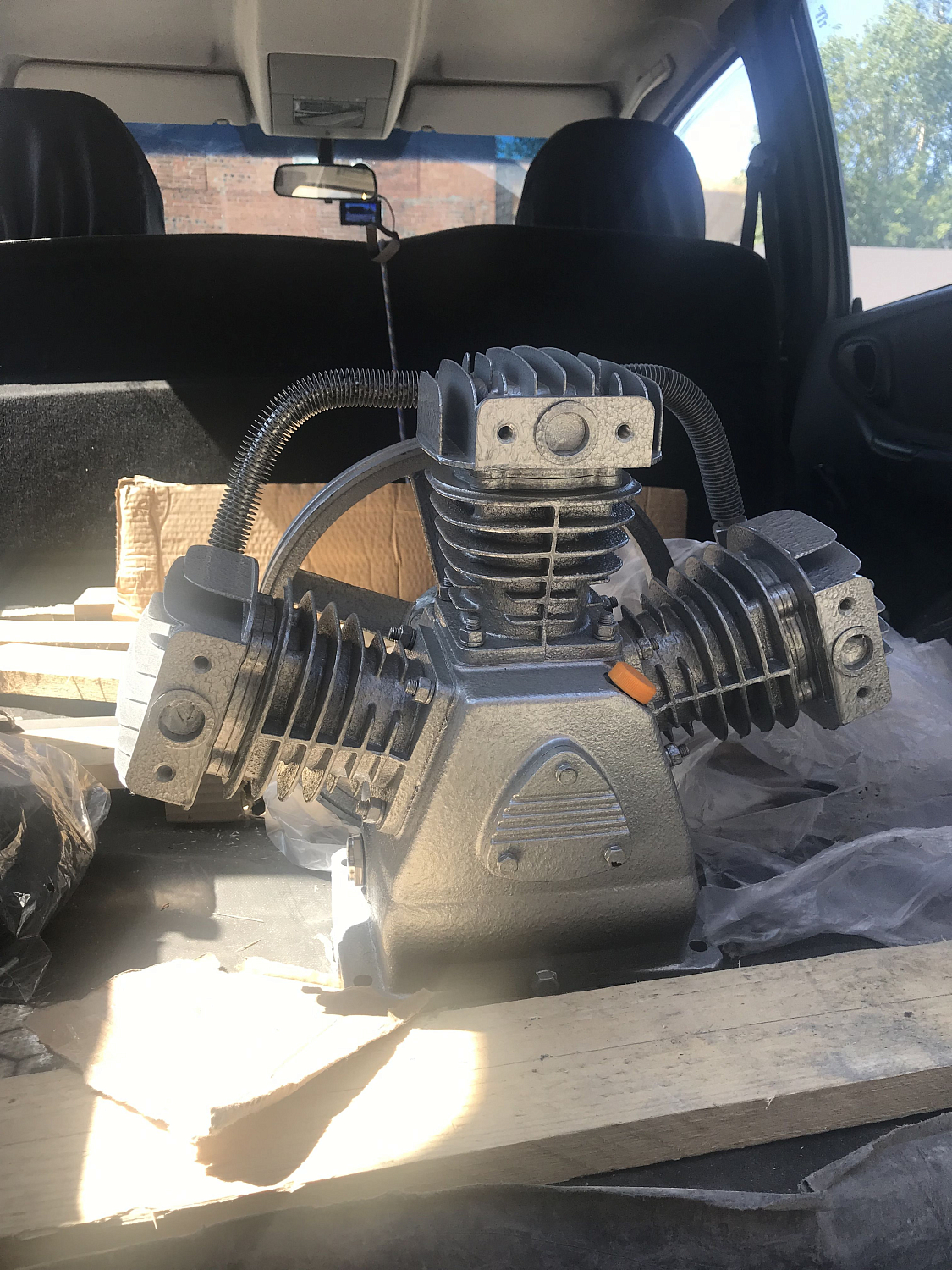 Отгрузка поршневого блока для ремонта компрессора в г. Санкт-Петербург