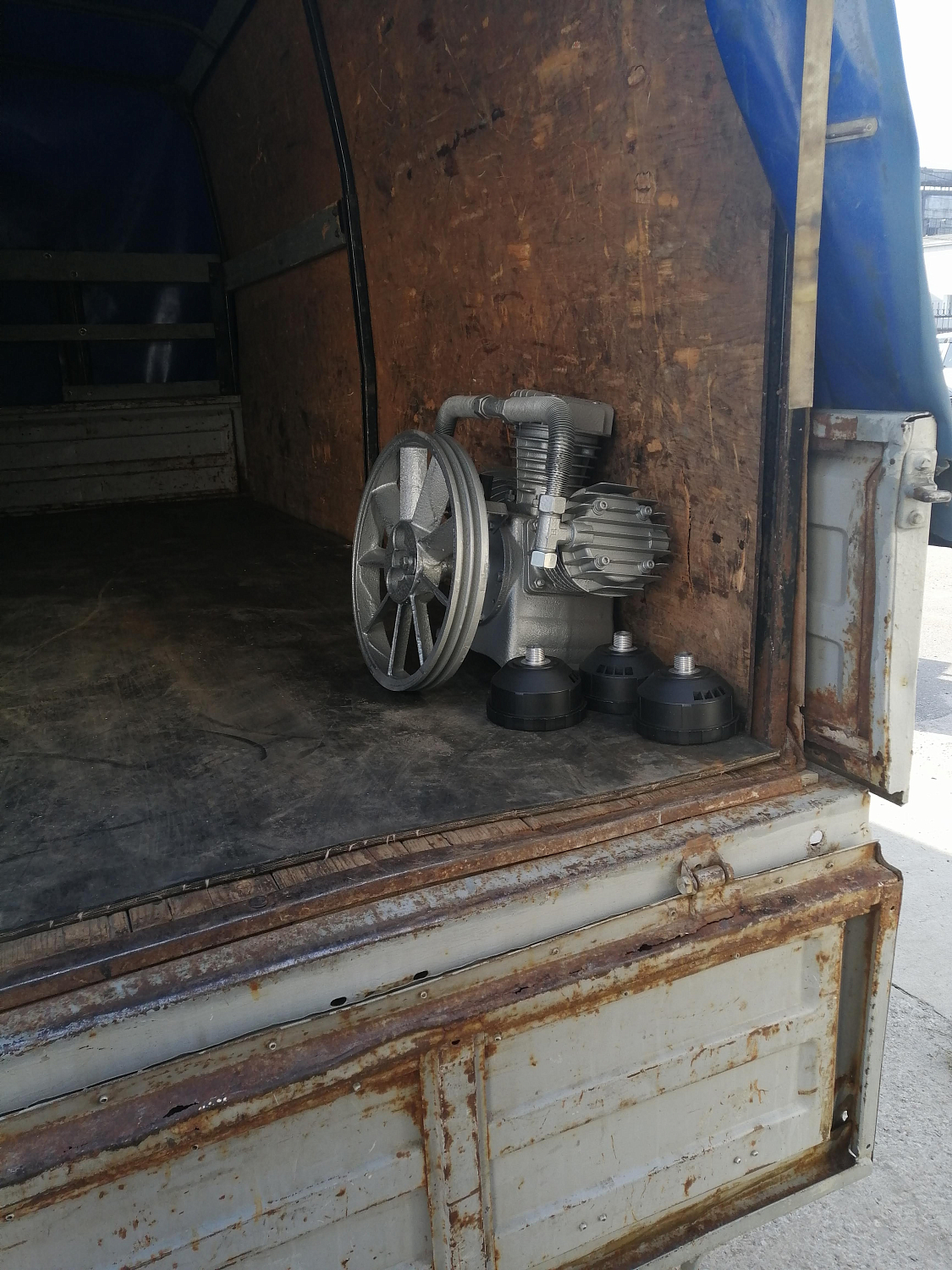 Отгрузка поршневого блока для ремонта компрессора