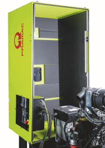 Дизельный генератор PRAMAC GBW 15 P  3-фазный в кожухе  (альт.Mecc Alte ECP3-2L/4)  фото