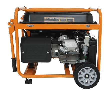 Бензиновый генератор  10500EA-3U с датчиком моточасов (с мощн без огранич при 1-но и 3-х фазном режиме)