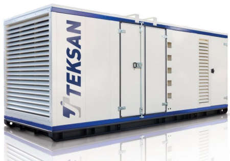 Дизельный генератор  TJ900PE5L в кожухе