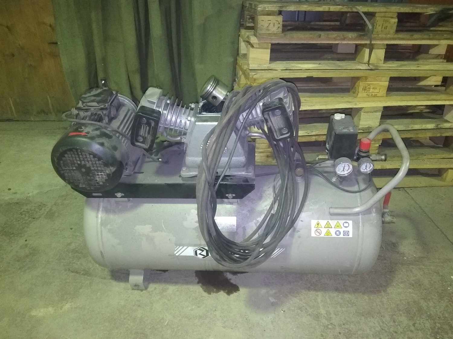 Замена коленвала на компрессоре СБ4/С-100.LB30 Замена коленвала на компрессоре СБ4/С-100.LB30