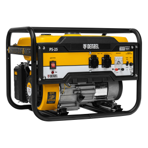 Бензиновый генератор DENZEL PS 25 946814 портативный фото