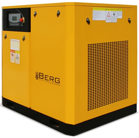 Винтовой компрессор Berg ВК-37Р-Е 7 (IP54) Винтовой компрессор Berg ВК-37Р-Е 7 (IP54)